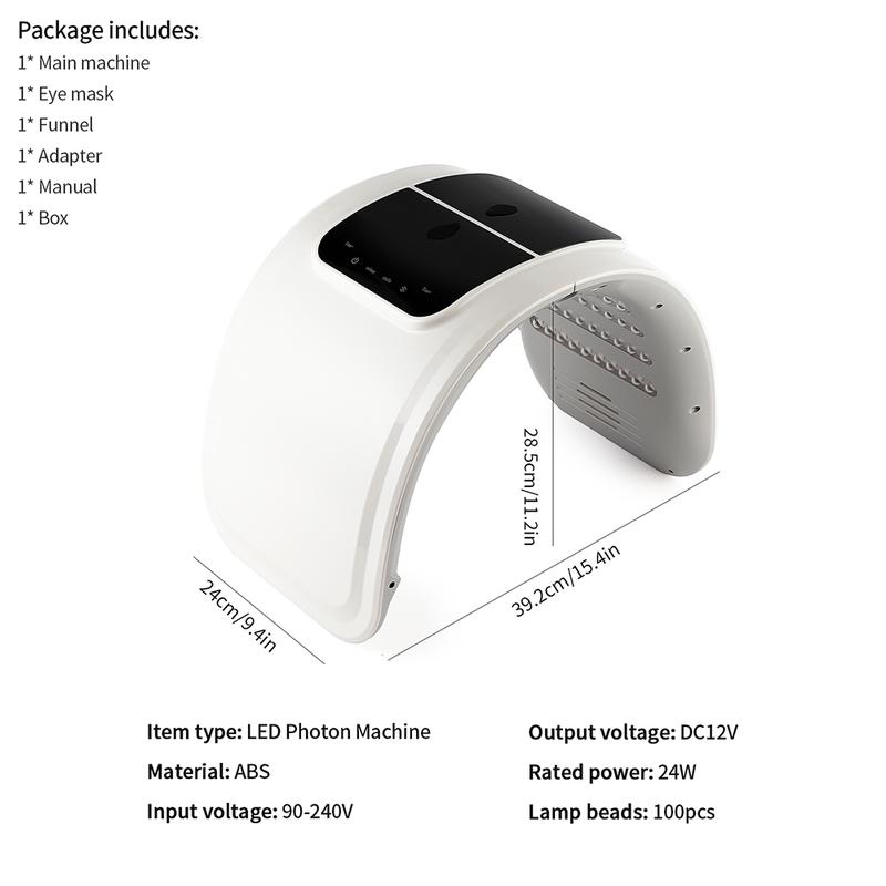 Product Introduction of Máy Photon LED Siêu Âm, Màn Hình Cảm Ứng Thông Minh, Đa Năng, Nhiều Quang Phổ, Để Chăm Sóc Da Và Làm Đẹp, Dụng Cụ Đa Năng 39