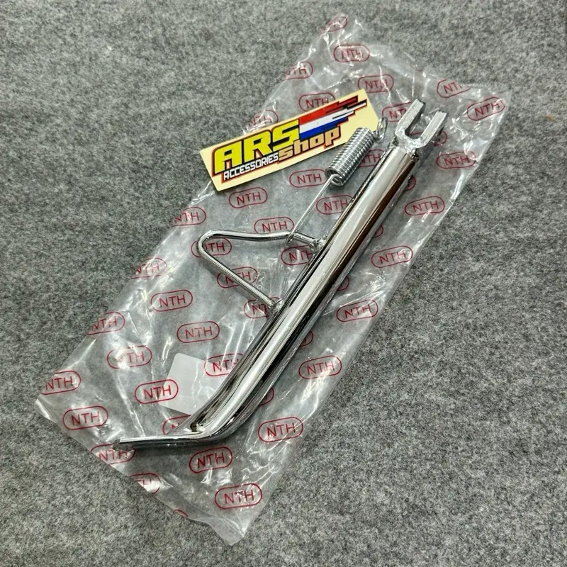 standar samping crome NTH ORIGINAL RING 17 dan 14 IMPORT standar samping satu chrome ring 17 Honda beat Scoopy Vario Yamaha Mio Fino xeon revo supra kharisma 4