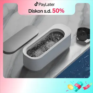 COD Ultrasonic Cleaning Box Alat Pembersih Multifungsi Pembersih Kacamata Mesin Cuci Kacamata Pembersih Perhiasan Baterai Cleaner Membersihkan Peralatan