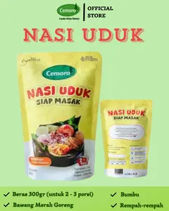 Nasi Uduk Siap Masak Instan 300gr / Nasi Uduk Praktis Cemoro