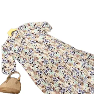 Gamis Muslim Wanita Maxi Rayon Syari untuk Pesta Dewasa Remaja Lebaran Kondangan dengan Desain Bunga Elegan Bahan Rayon Syari Cocok untuk Berbagai Acara Spesial