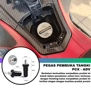 Pegas Pembuka Tutup Tengki Tangki PCX ADV 160 - Alat Buka Otomatis Anti Macet - Hidrolik Cover Tangki