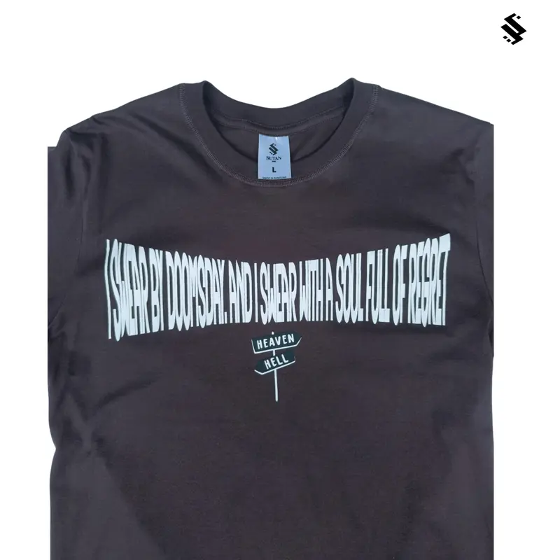 Kaos Pria Dooms Day Sutan t-shirt dakwah premium baju lebaran dan puasa Pria Baju islami reguler to fit 2