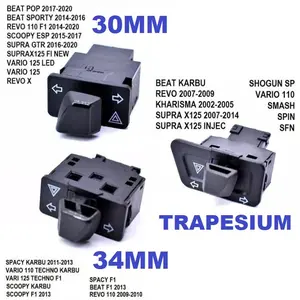 Tombol Saklar Sen Sein KECIL 30 mm - HONDA BeAT Fi POP eSP Revo 110 Fi Revo X Scoopy eSP Grade A Saklar Honda