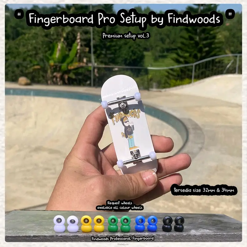 Fingerboard Pro Premium setup Findwoods limited edition vol.3 2