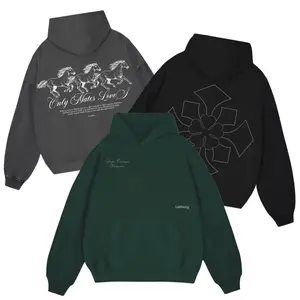 Lettucy Hoodie Boxy Fleece Cotton Cvc | Hoodie Boxy Pocket