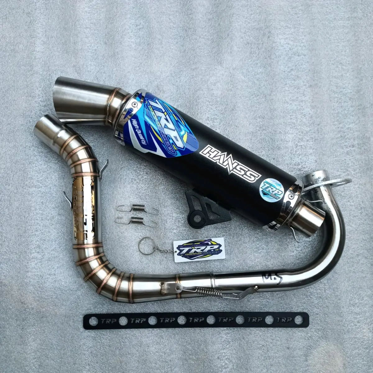 KNALPOT SAMLONG ORIGINAL TRP MUFFLER COATING VARIO,NMAX,BEAT,AEROX,PCX DLL