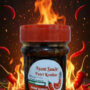 sambal suwir ayam nikmat pedasnya