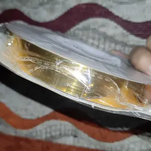 50M/Roll Gulungan Sticker Dekorasi Lantai Strip Dekorasi Lemari Pakaian DIY /Stiker Ubin Keramik Jahitan Emas Yang Indah Lantai Hiasan Dinding Dekorasi Idul Fitri