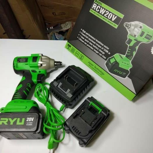 TEKIRO RYU 20 V MESIN BOR PEMBUKA BAUT SOK CORDLESS IMPACT WRENCH ...