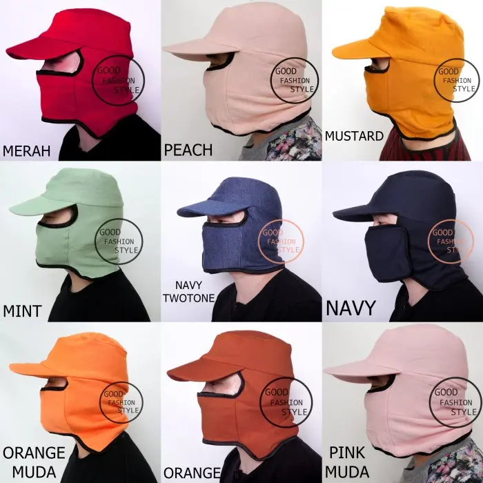 C☛ZA TOPI JEPANG MASKER SAMPING / TOPI MANCING / TOPI MASKER JEPANG H☎4O