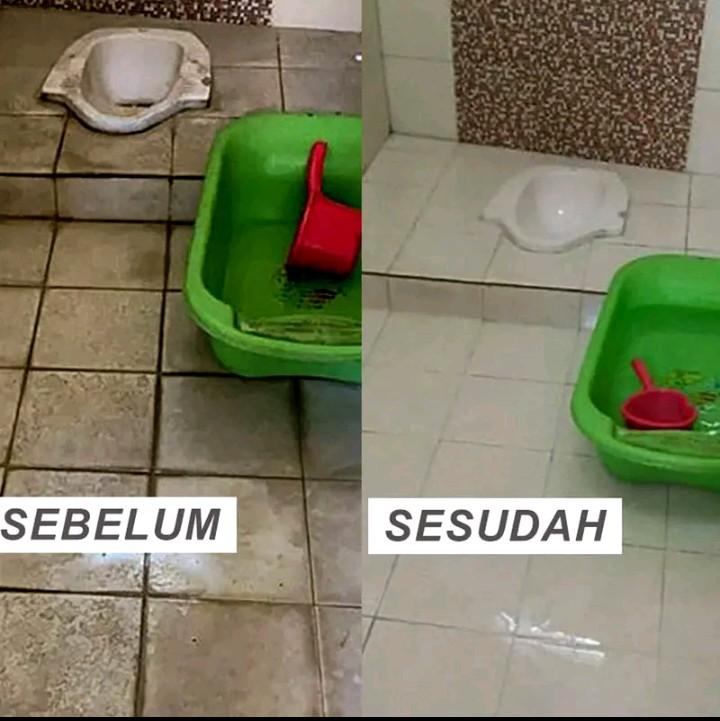 Fastclean toilet cleaner 1 liter Cairan Pembersih serbaguna Kamar Mandi Kloset Porselen Westafel keramik lantai 4