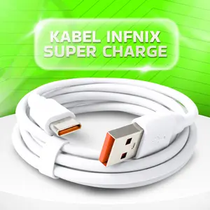 Kabel INFNIX Type C Fast Charging 100% Original Support 45W 70W 90W / Kabel Super Fast Cas Kuat Awet