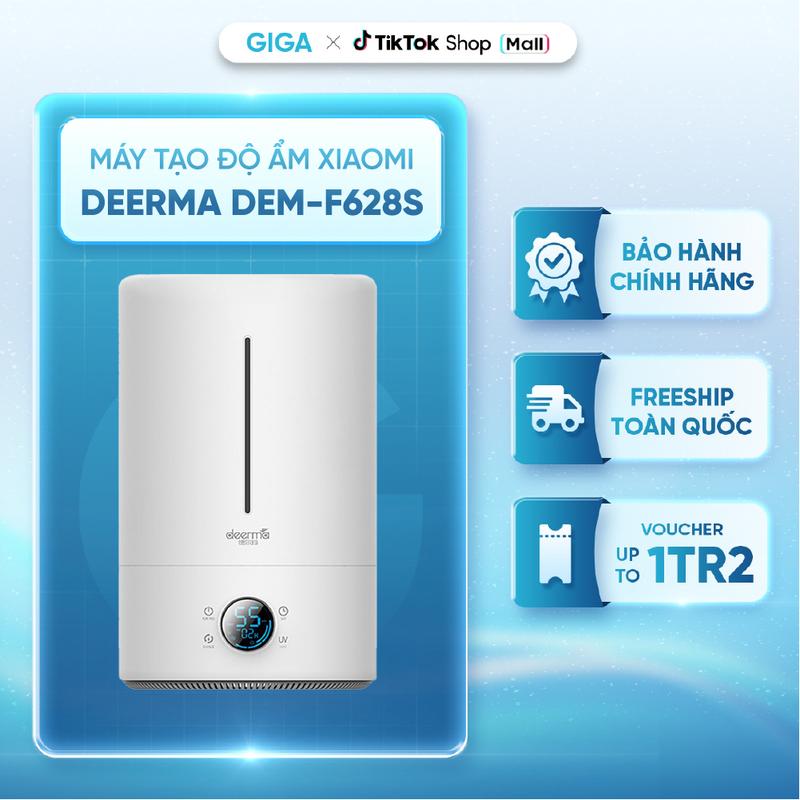 [ƯU ĐÃI VÀNG] Máy Tạo Độ Ẩm Xiaomi Deerma DEM-F628S/ F628  trang bị hệ thống tia cực tím UV kết hợp với thanh lọc ion bạc giúp làm sạch, thanh lọc không khí, cung cấp độ ẩm đồng thời diệt vi khuẩn hiệu quả. Phun Sương may tao am suong