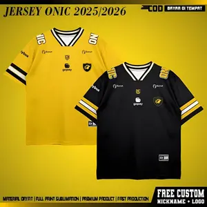 JERSEY REFLIKA ONC VERSI SUPPORTER TERBARU 2025  SEASON S15-S16 OVER SIZE  FREE CUSTOM NAMA LOGO DAN SPONSOR TEAM Sport