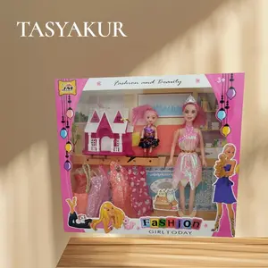 Boneka Barbie Perempuan Fashion and Beauty Girl Today Mainan Anak Usia 3+ Tahun dengan Pakaian dan Aksesori Stylish