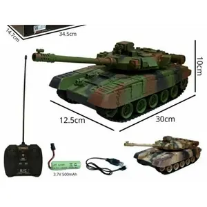Mobil Remot RC Tank BATTLE JUMBO Mainan Remote Control TERBARU UPGRADE