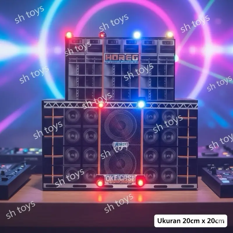 Mainan Sound Batrai lampu Musik/Sound Musik SUARA RANDOM Horeg Oke gas/ musik APT Terbaru ki17 bahan plastik/TIDAK TERMASUK BATERAI