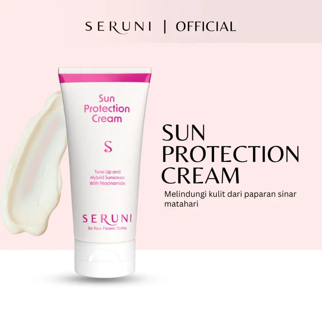 [NEW REFORMULASI] Seruni - Sun Protection Cream - Membantu Mencerahkan Kulit & Melindungi Kulit Dari Paparan Sinar Matahari
