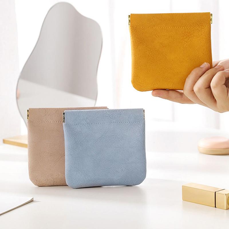 Product Introduction of Lipstick Pouch Leather Cable Organizer Bag Sealing Coins Keys Organizer Bag Jewelry Earphone Storage Pouch Pocket Cosmetic Bag 17