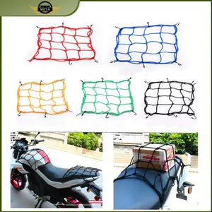 [Meta] Jaring Helm Motor / Jaring Barang Motor / Jaring Bagasi Motor Universal- Hitam Accessories Motorcycle