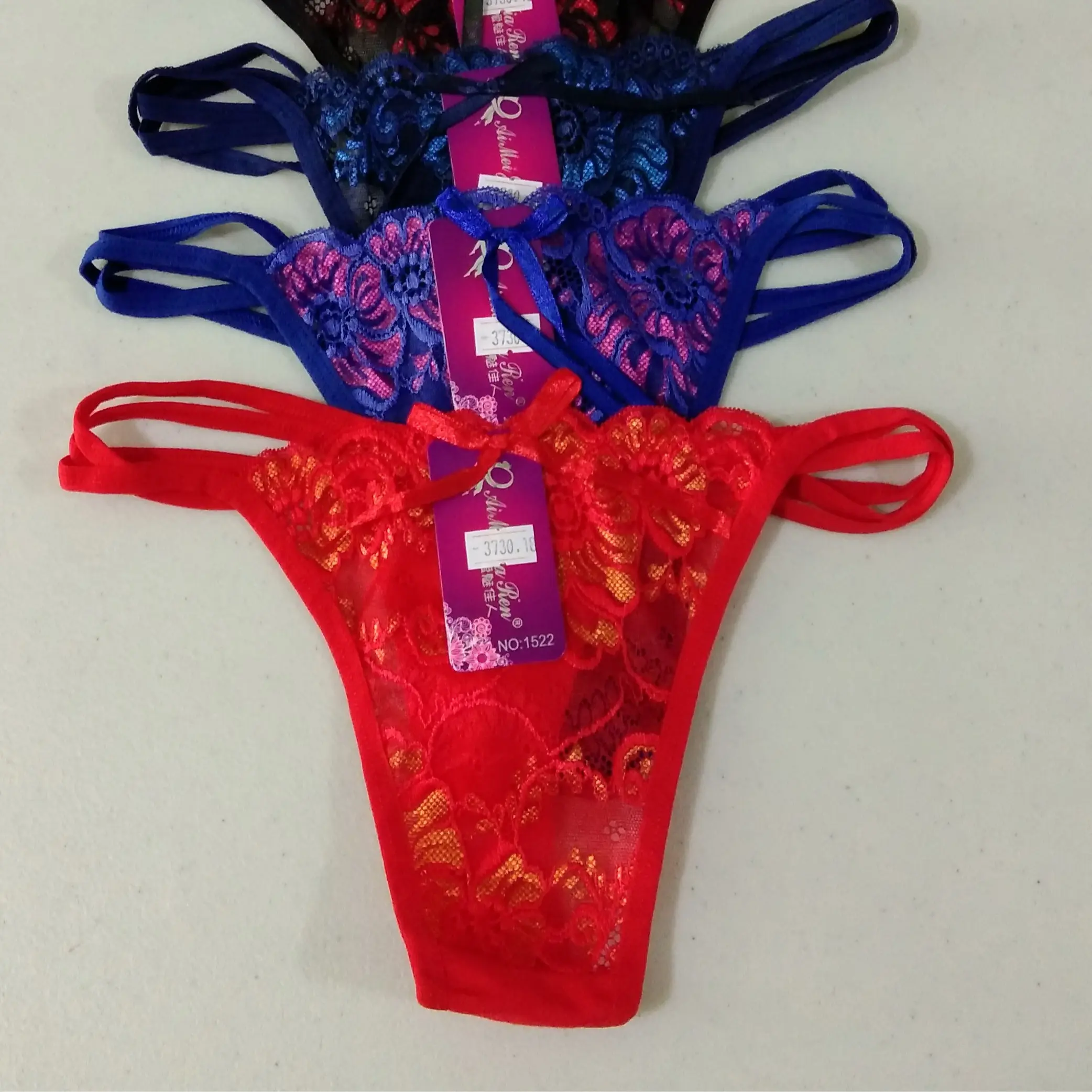 LINGERIE EXTRA JUMBO- G -STRING 48 berbahan renda , cocok banget dipakai di malam romatisan dengan pasangan enak dipakai