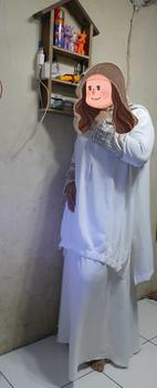Product Review of (CRS) Gamis Oneset Mecca (Tunik + Rok + Hijab Segi Empat ) from e**3 0
