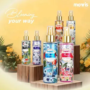 MORRIS PARFUME FLORAL EDITION 150ml - BLUE GLORY-PINK GARDEN-VIOLET GLOW