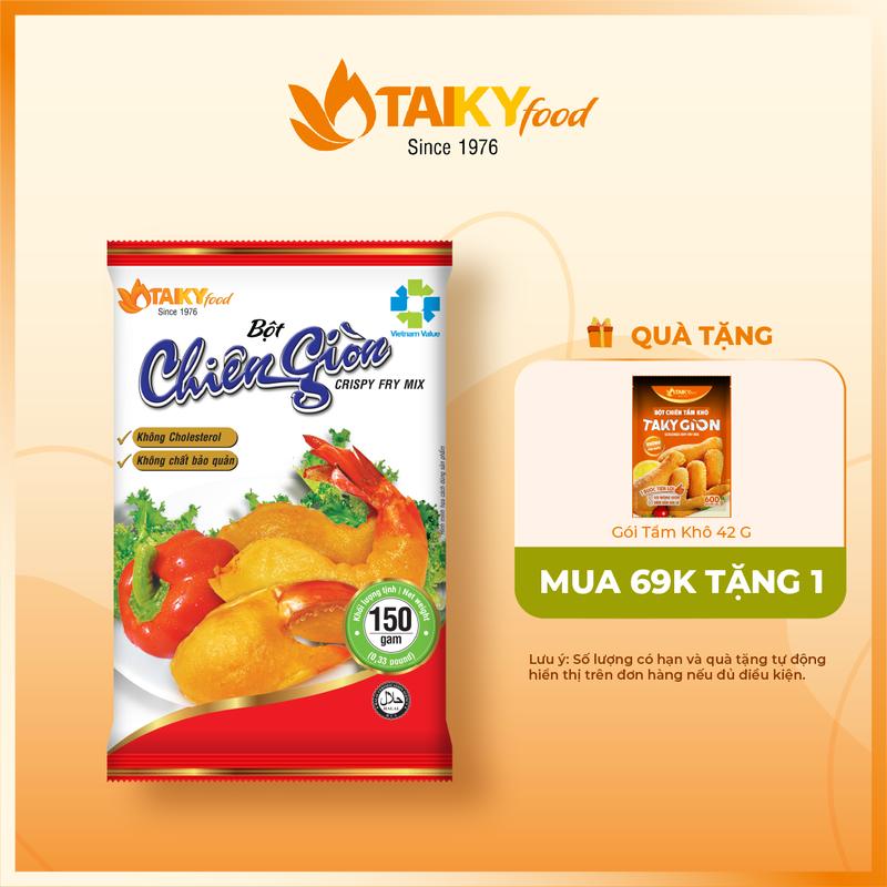 Bột chiên giòn Đỏ Tài Ký 150g - Thương hiệu TAKYfood
