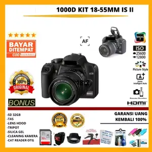 KAMERA 1000d LENS18-55mm DSLR