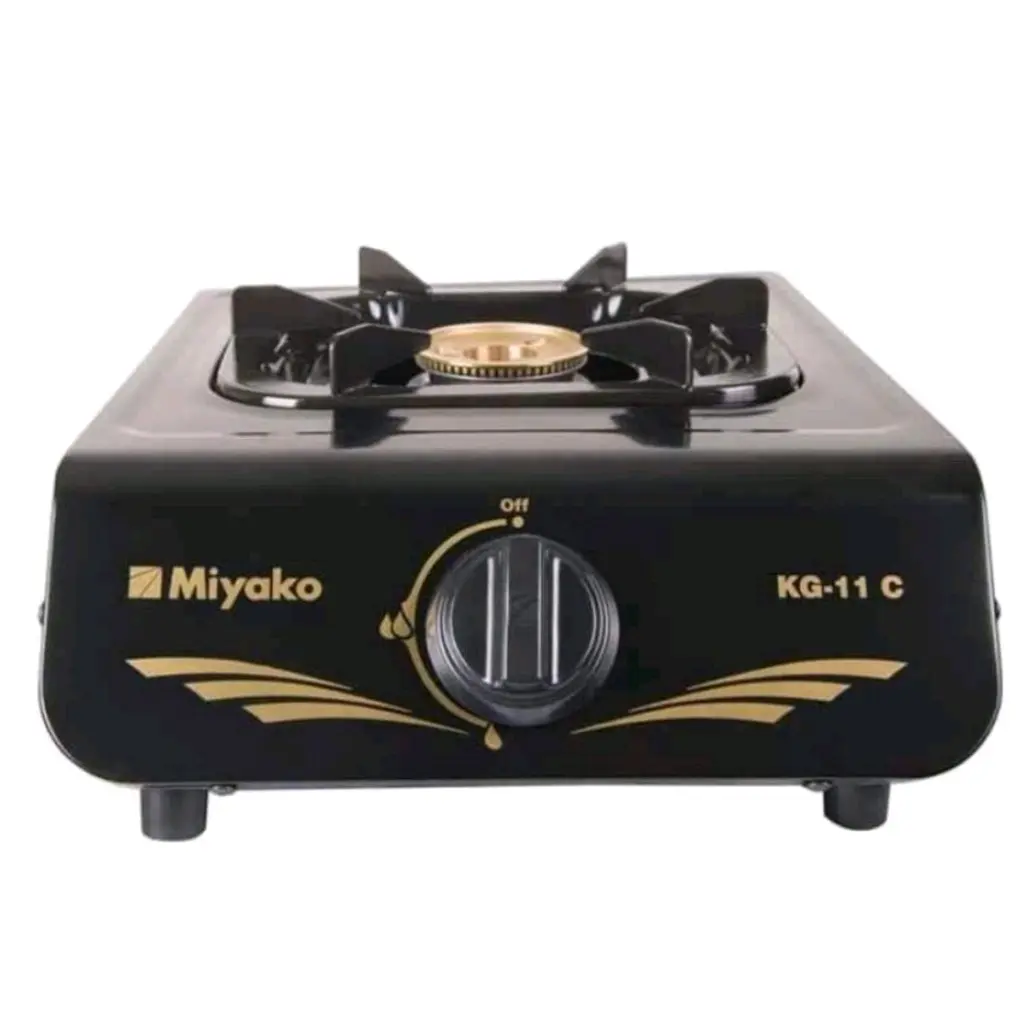 kompor gas miyako kg11c 1tungku bahan tebal
