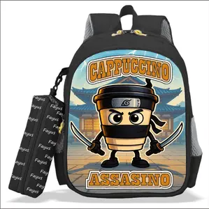 VIRAL ASSASINO CAPPUCCINO Tas Sekolah Anak Paud TK SD karakter Anomali bisa COD