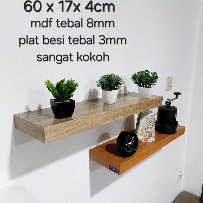 Rak Dinding Minimalis Premium Kokoh dan Elegan untuk Dekorasi Rumah ...