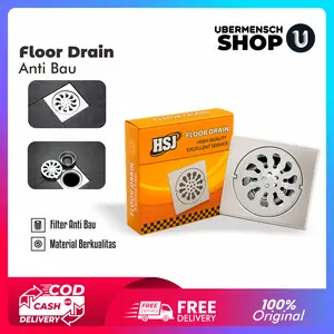 [US] Saringan Got Floor Drain 10 Cm Anti Bau / Penutup Lubang Air Mandi Anti Karat Dan Kecoa