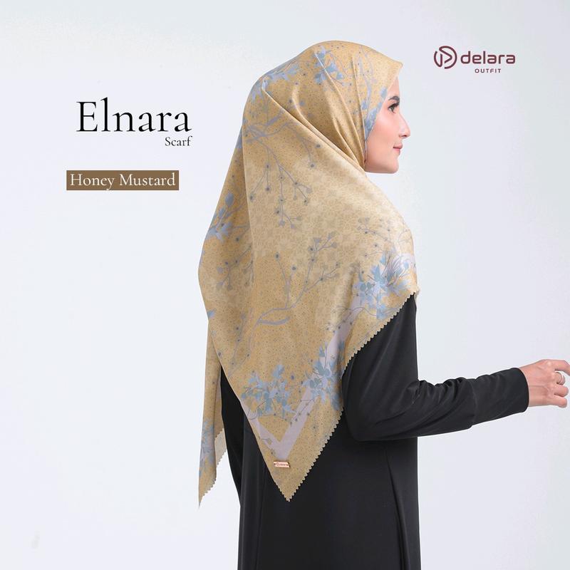 SCARF CANTIK MOTIF ELNARA 130 dari DELARA Kerudung Hijab 3
