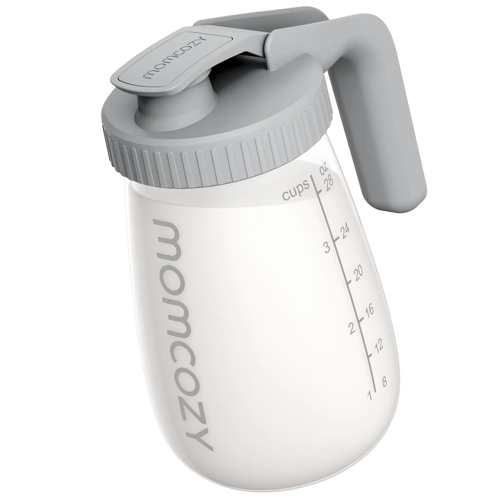 Breast Milk Pitcher, Resistant to Heat and Cold Abrupt Temp Swings, No Leak Glass Breast Milk Fridge Storage Container With Wide Mouth, Fast Baby Formula Maker, Breastfeeding Essentials
