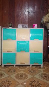 Product Review of Napolly Locker Box 9 Ruang Penyimpanan (LB 3309) Lemari Estetik Minimalis from l**g 0