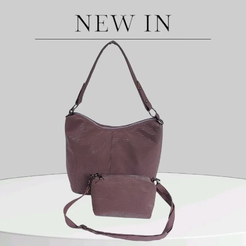 NADOS-Tas Original Nados Wanita Set Selempang Motif Kotak Shoulderbag 2