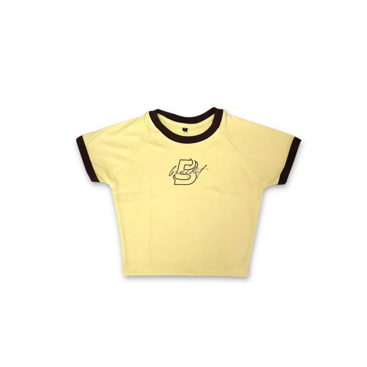 [ BRCK COMBI ] Crop top korean style /  Baju kaos  Atasan wanita pendek / model kekinian / motif garis / simpel bahan katun  Combed Nyaman Melar Polos Cewek Tebal Crop Top crop  tee  Dewasa
