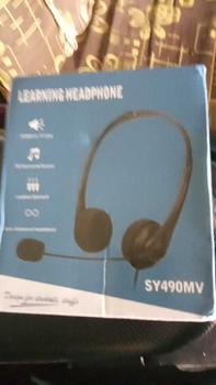 Product Review of Bonkyo Headphone stereo dengan mikrofon dan single jack 3.5mm Cocok untuk pembelajaran di kantor Bass Headset Subwoofer Earphone Handsfree Bluetooth from Y**g 1