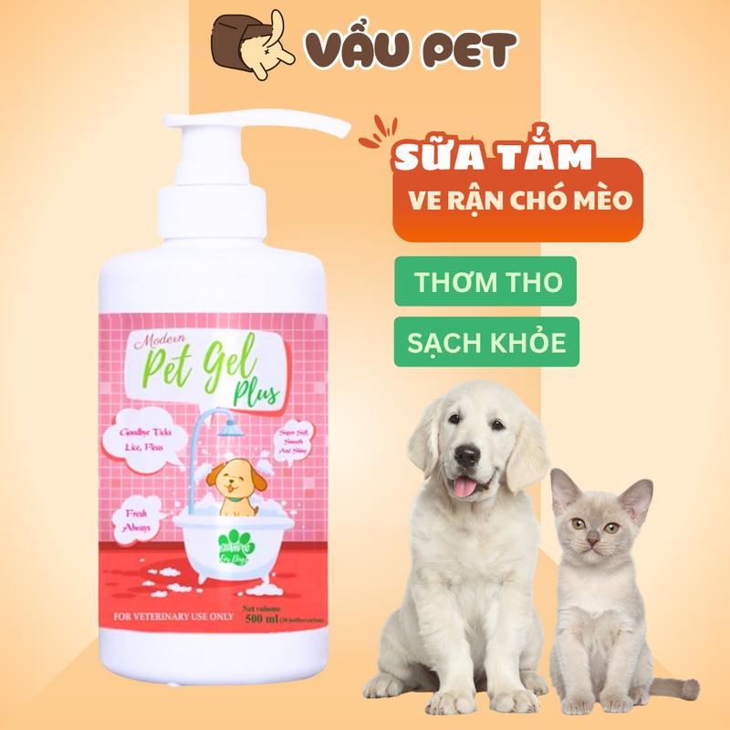 Sữa tắm Modern Pet Gel 500ml Cho Chó Mèo