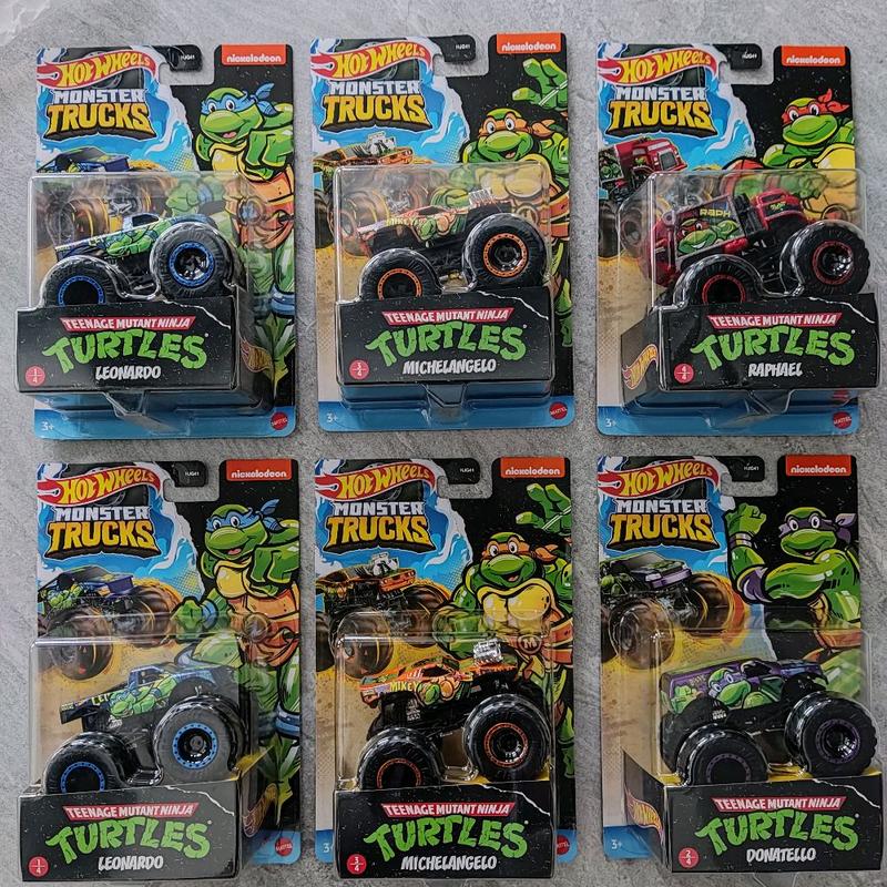 Hotwheels Monster Truck Ninja Turtles Series Original Bisa Pilih 0