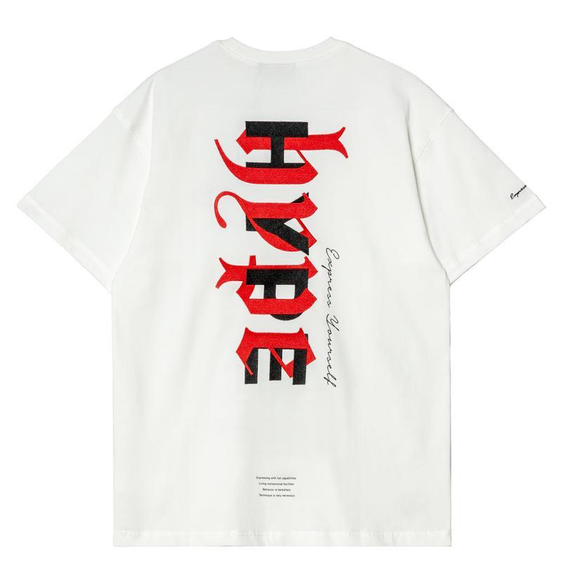 Product Introduction of [COD] HYPE Graphic Tee High quality T-shirts Fashion tops suitable for men and women 9