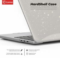 Gambar COPPER Hard-Shell Glitter Case - kompatibel for MacBook Neo / Air / Pro - M1 / M2 / M3 / M4 / M5 / Max - 2026 / 2025 / 2024 / 2023 / 2022 / 2021 / 2020 / 2019 / 2018 / 2017 / 2016 – 13 / 13,3 / 13,6 / 14 / 15 / 15,6 / 16 inch - Glitter Clear, Air 13" A1466/1369 dari Copper Official Balikpapan Kota Balikpapan 3 Tokopedia