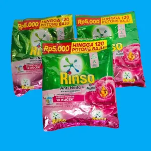 PROMO 7PCS RINSO 5000AN JATIM Detergent KEMASAN 195 GR