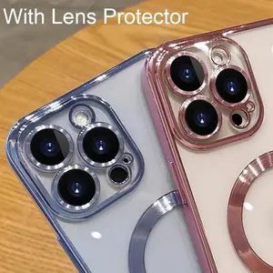 Magsafe warna case for iphone with lens protector ,11,11pro,11promax,12,12promax,13,13pro,13promax,14,14pro,14promax,15,15pro,15promax