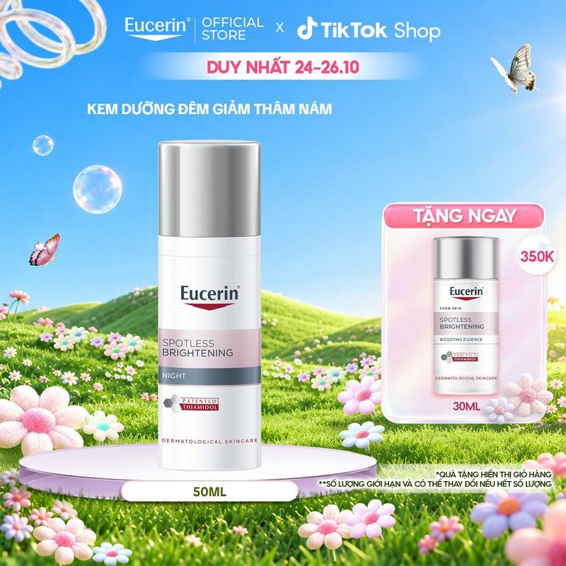Kem Dưỡng Hỗ Trợ Sáng Da Ban Đêm Eucerin Spotless Brightening Night Cream 50ml-Chăm Sóc Da