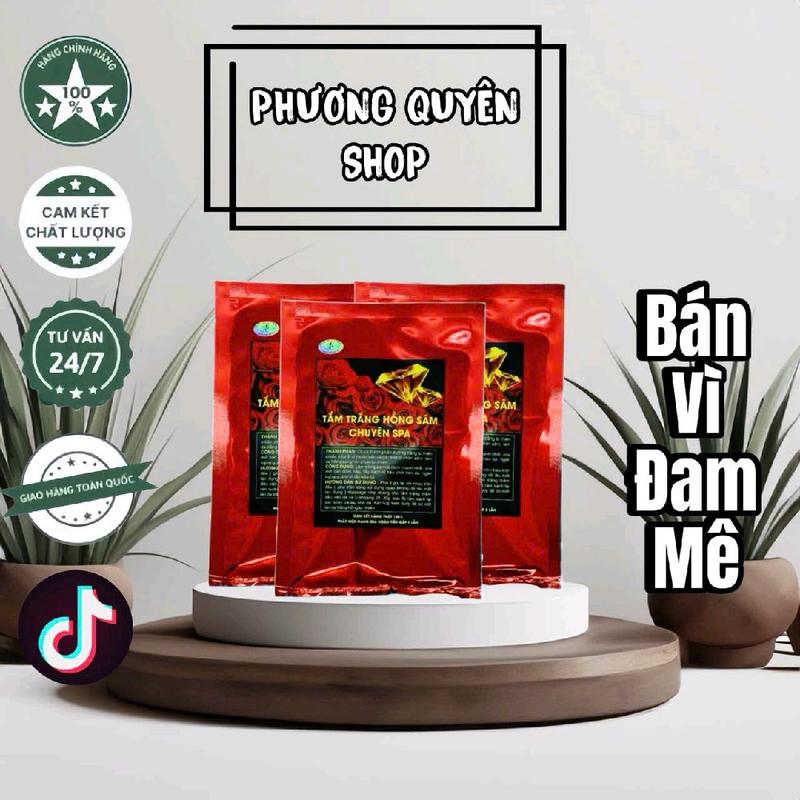 Tắm Trắng Body Hồng Sâm phiên bản nâng cấp   (  4 bịch  )Hổ Trợ Dưỡng Da