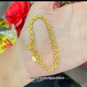 Gelang medan 12gr koin 91