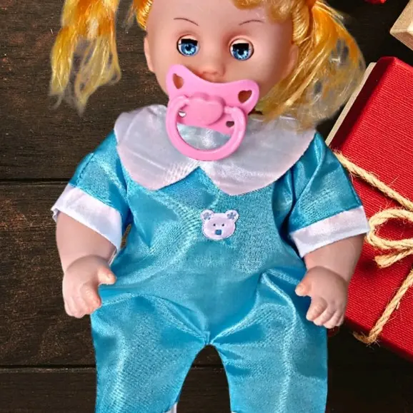 SH 189 boneka bayi nangis empeng / boneka nangis owek owek / boneka nangis empeng / bayi nangis boneka dot Hadiah Dolls 2